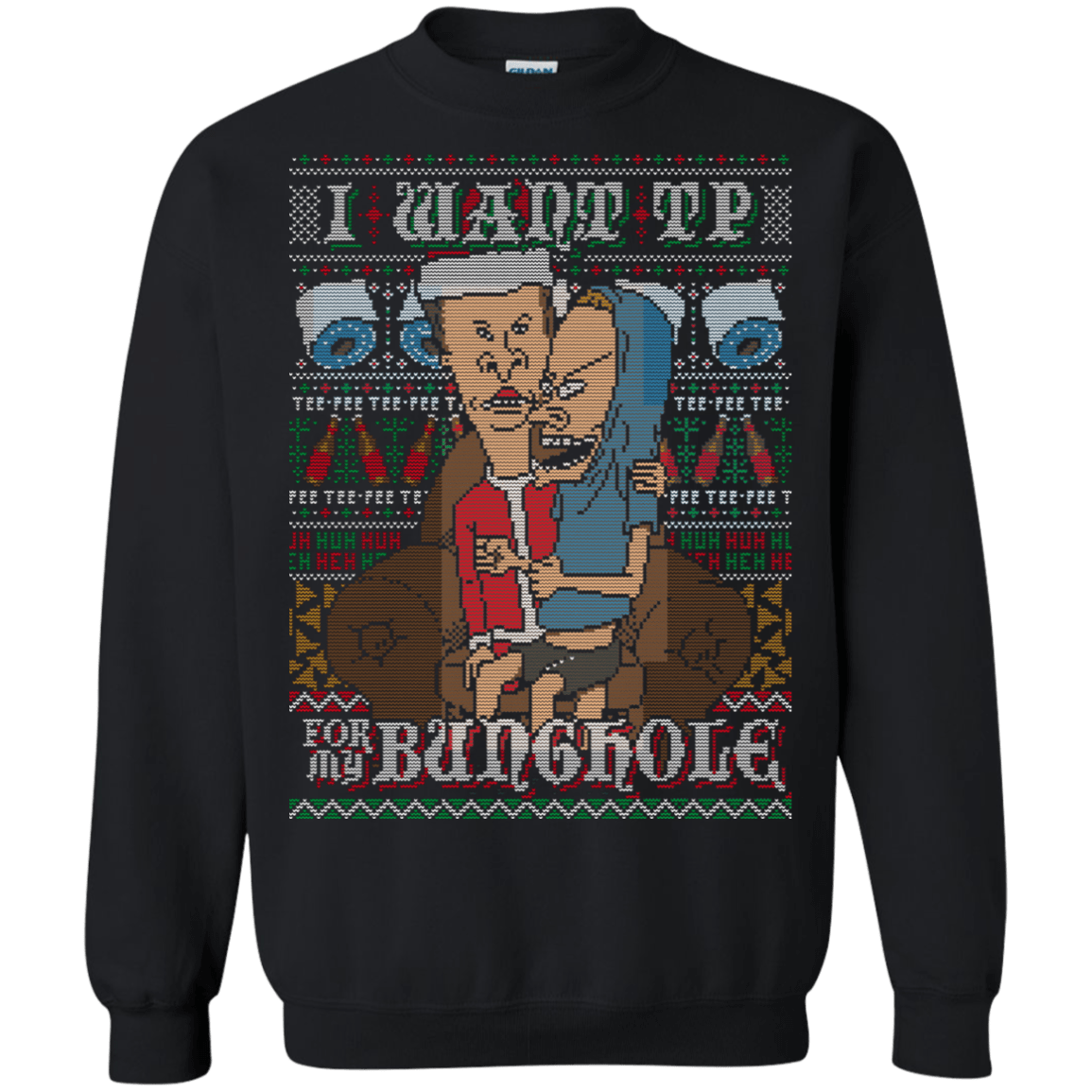 Sweatshirts Black / S TP FOR XMAS Crewneck Sweatshirt