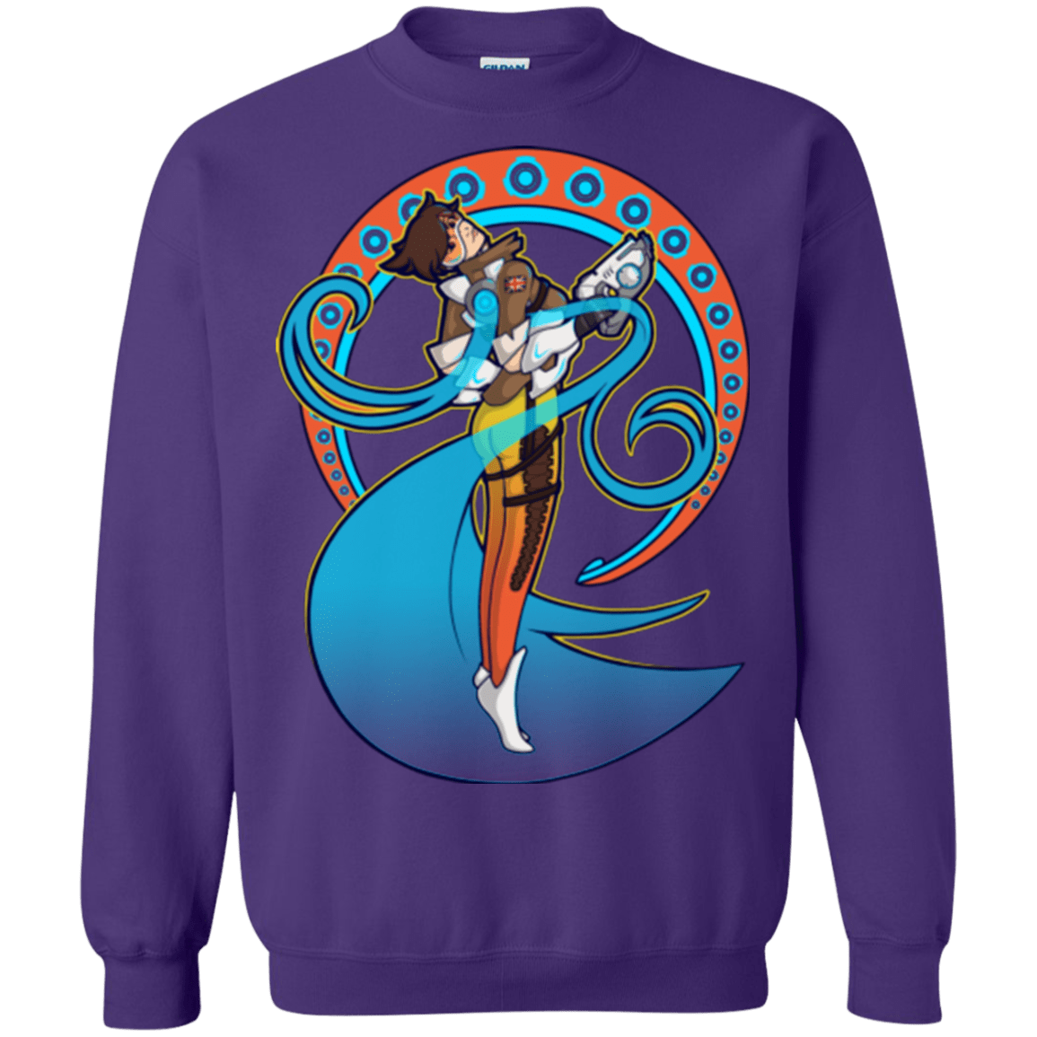 Sweatshirts Purple / Small Tracer Nouveau Crewneck Sweatshirt