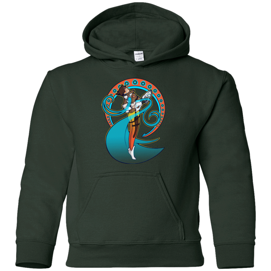 Sweatshirts Forest Green / YS Tracer Nouveau Youth Hoodie