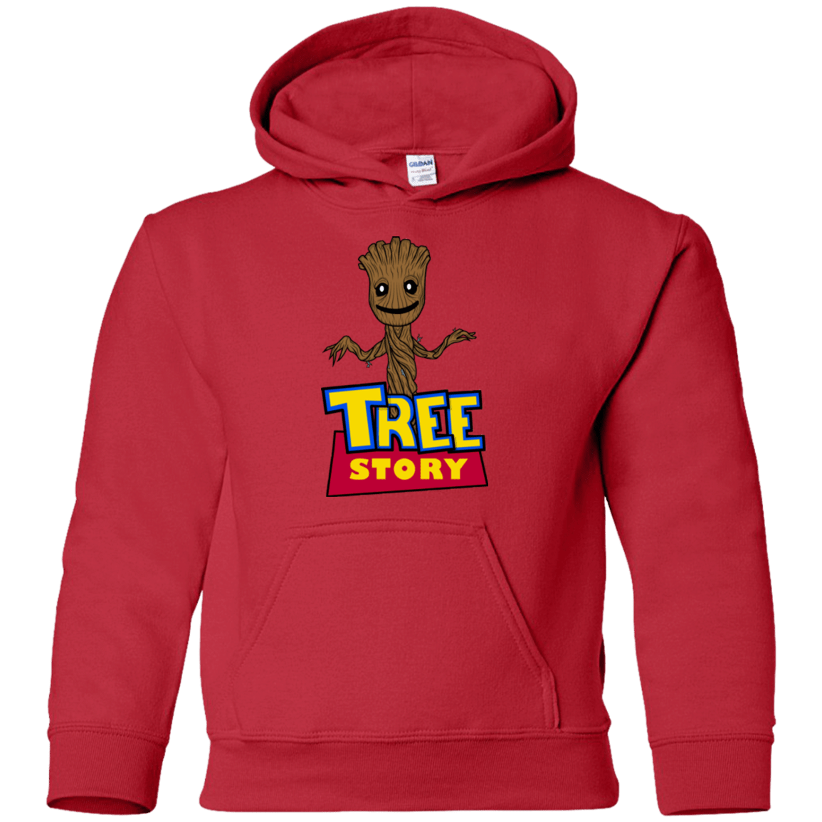 Sweatshirts Red / YS TREE STORY Youth Hoodie