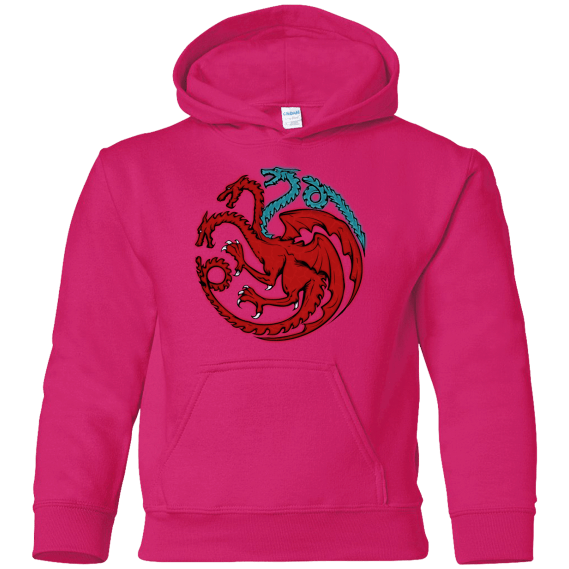 Sweatshirts Heliconia / YS Trinity of fire and ice V2 Youth Hoodie