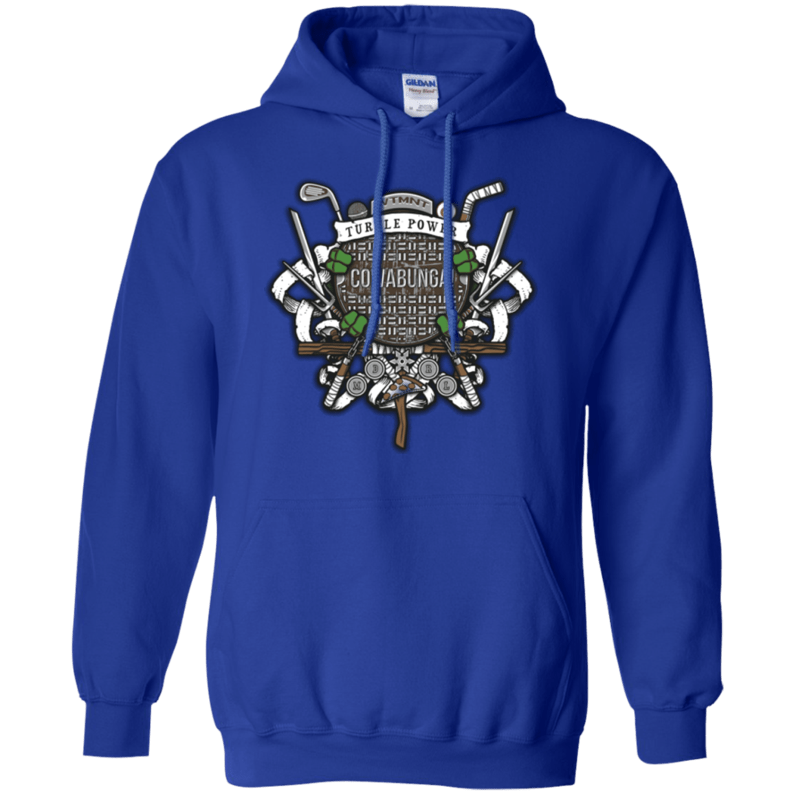 Sweatshirts Royal / Small Turtle Power! Pullover Hoodie