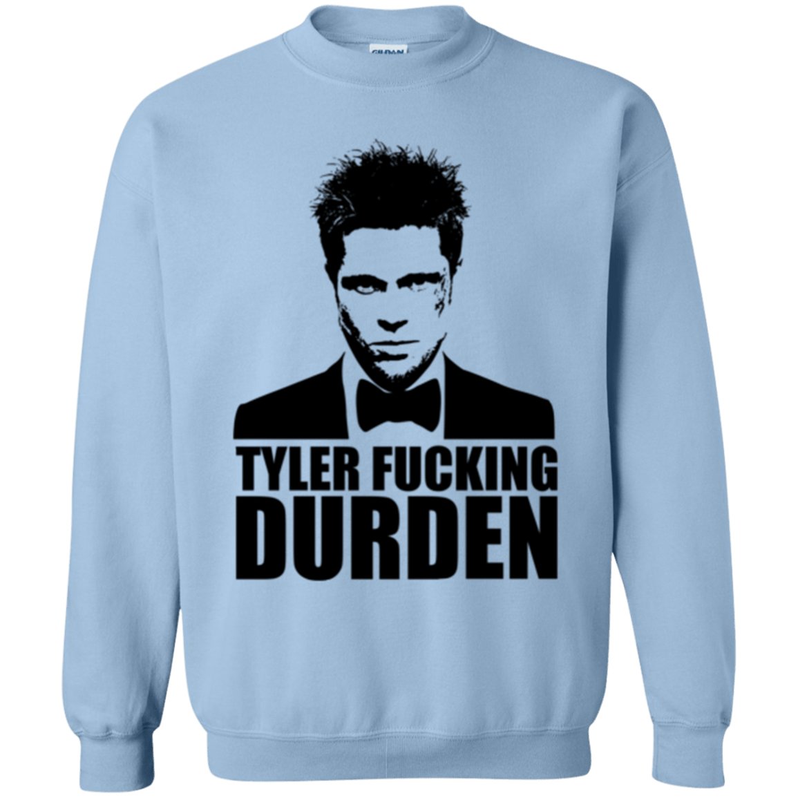 Sweatshirts Light Blue / Small Tyler Fucking Durden Crewneck Sweatshirt