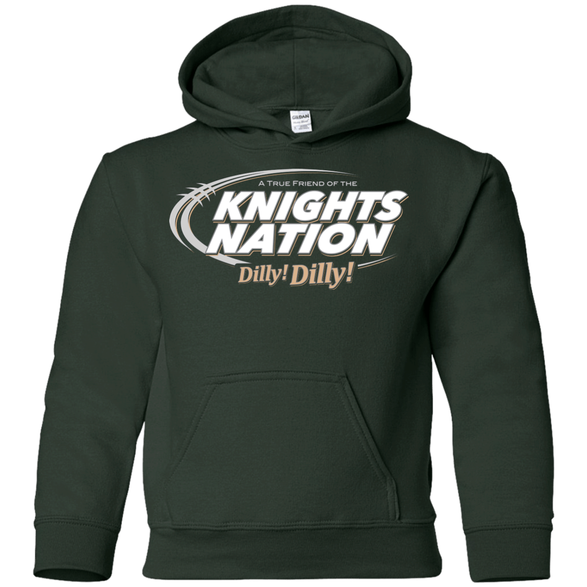 Sweatshirts Forest Green / YS UCF Dilly Dilly Youth Hoodie