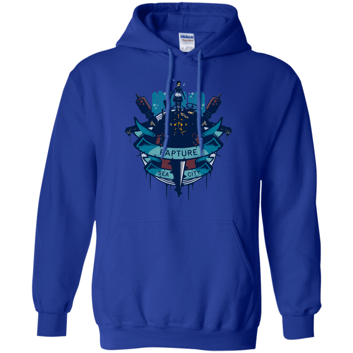Sweatshirts Royal / S Under The Sea Pullover Hoodie