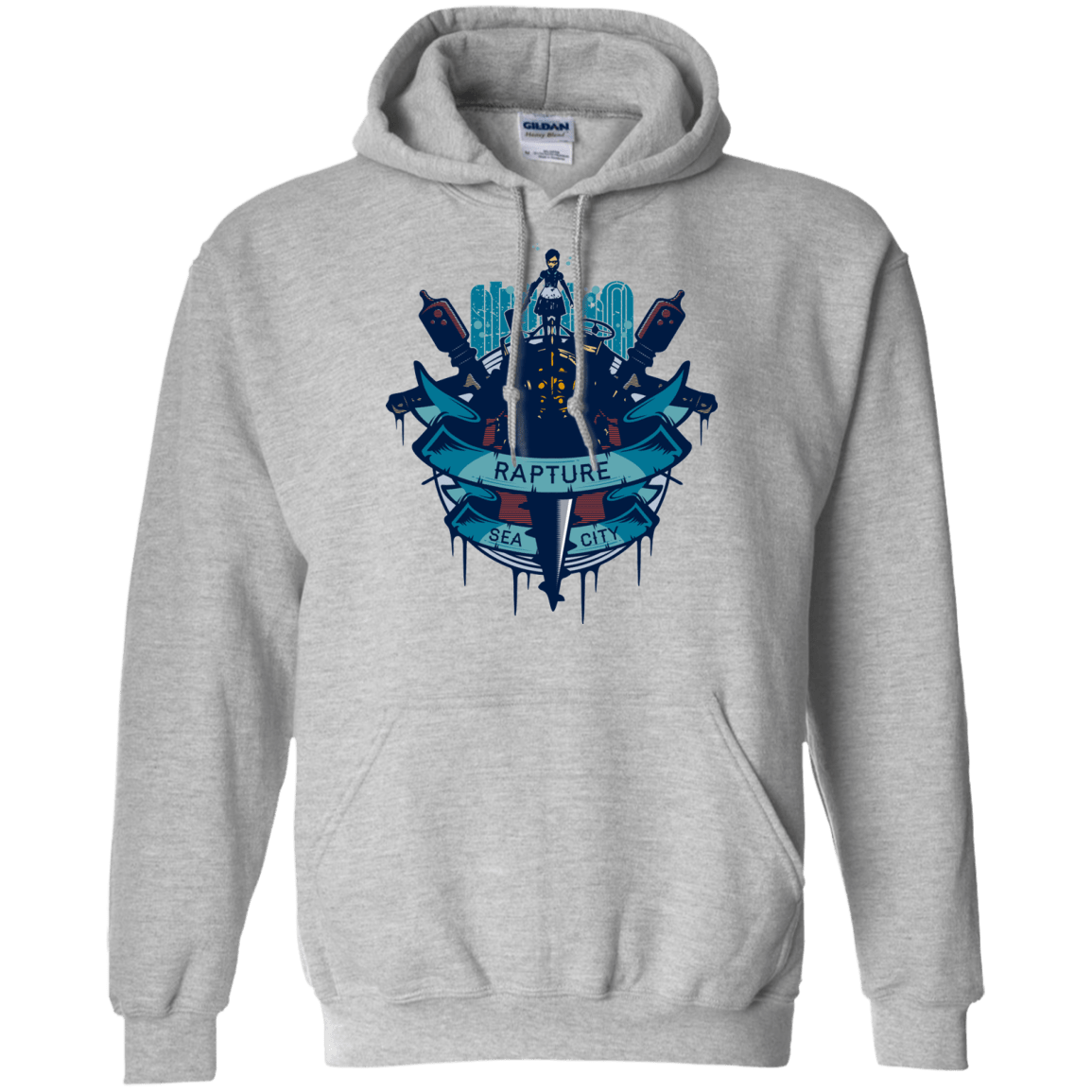 Sweatshirts Sport Grey / S Under The Sea Pullover Hoodie