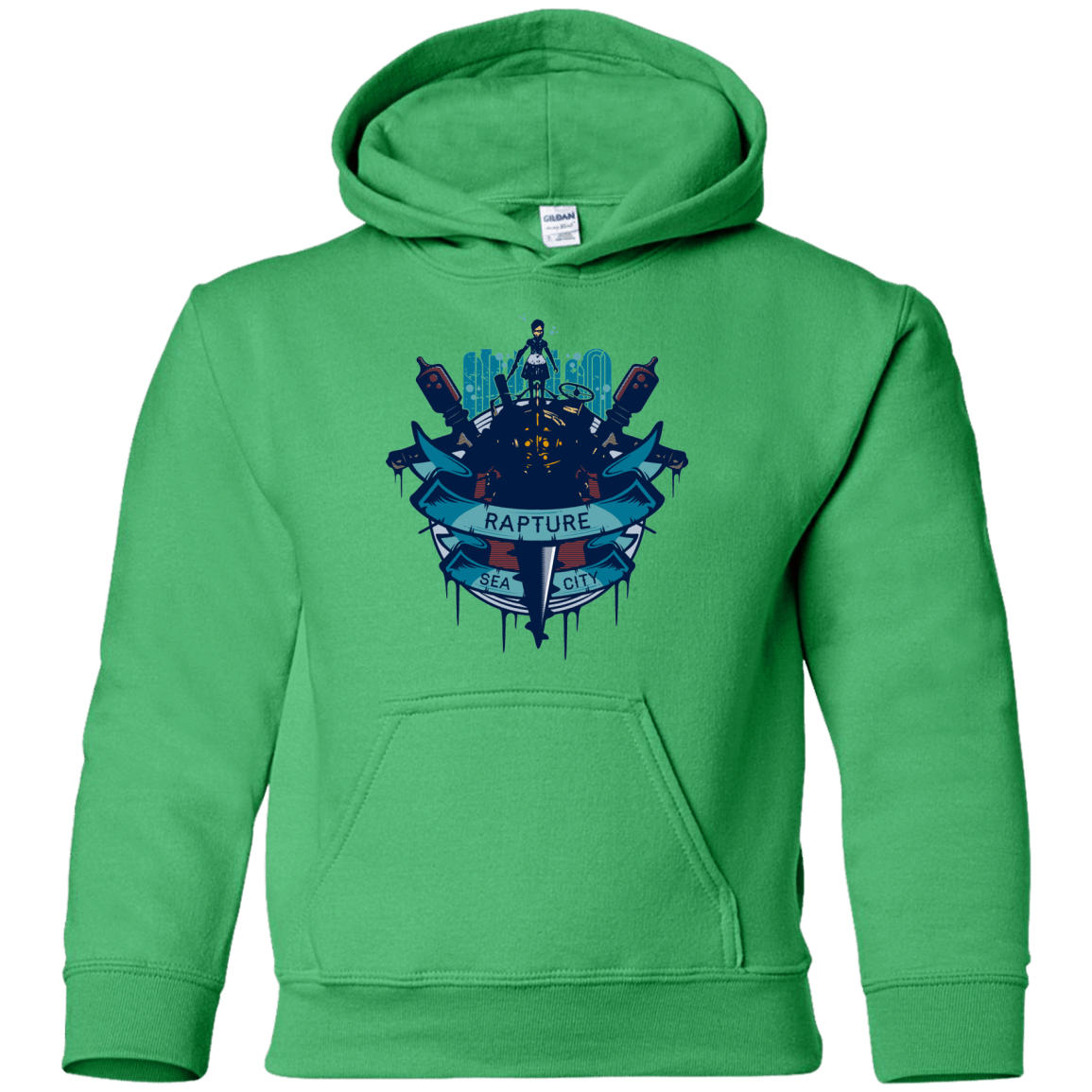 Sweatshirts Irish Green / YS Under The Sea Youth Hoodie