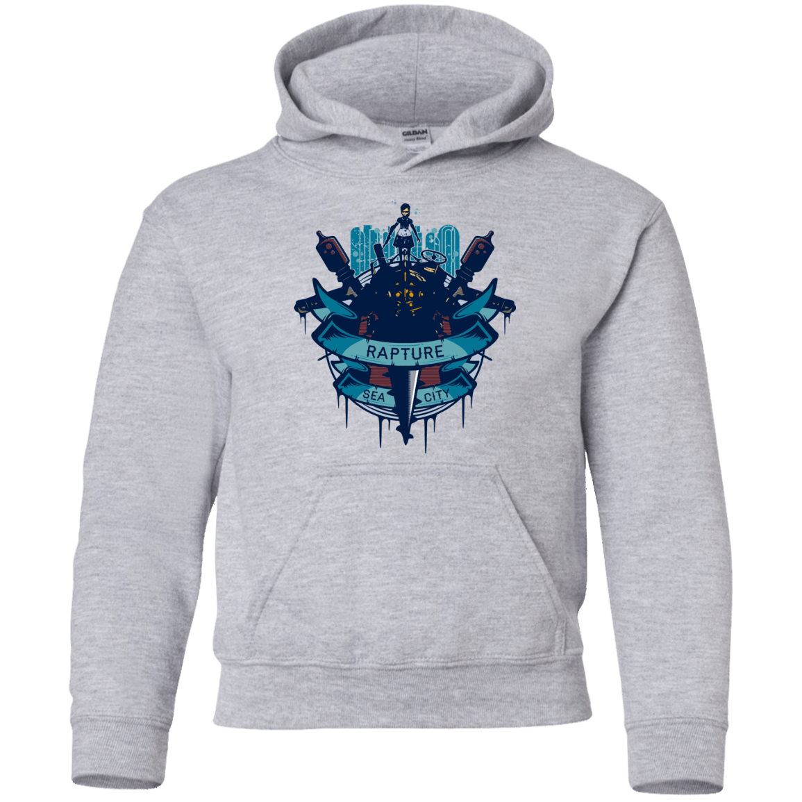 Sweatshirts Sport Grey / YS Under The Sea Youth Hoodie