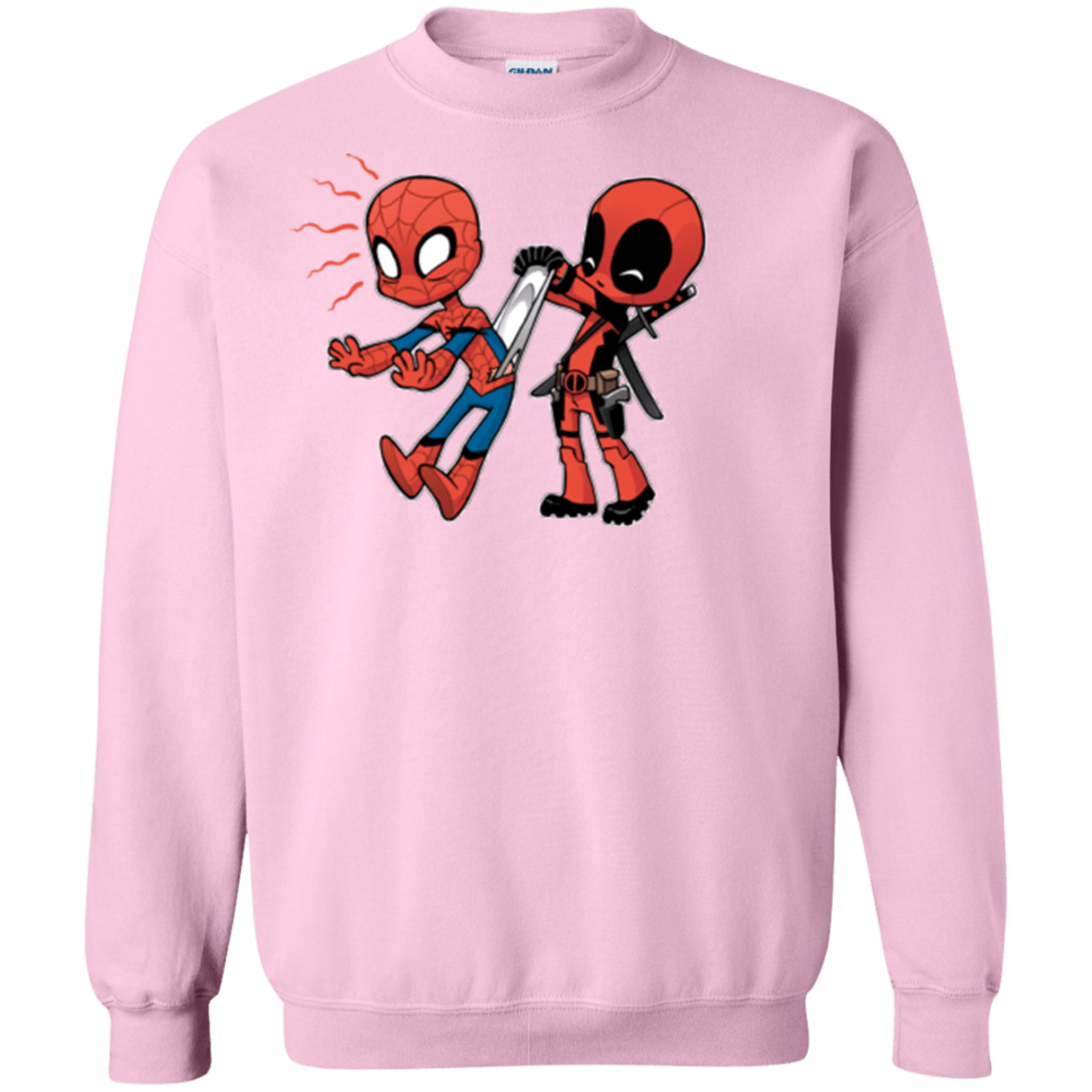 Sweatshirts Light Pink / Small Underoos Crewneck Sweatshirt