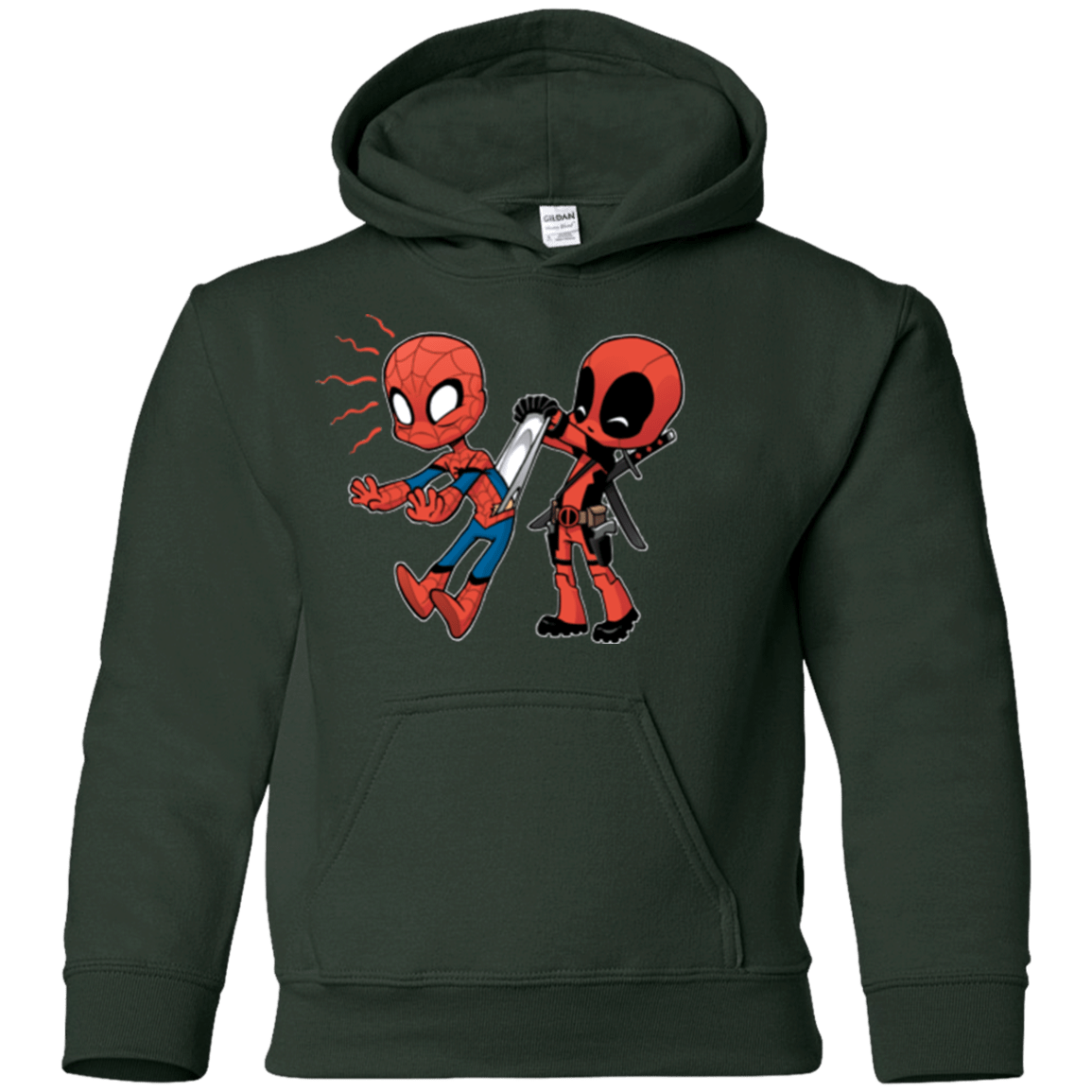 Sweatshirts Forest Green / YS Underoos Youth Hoodie