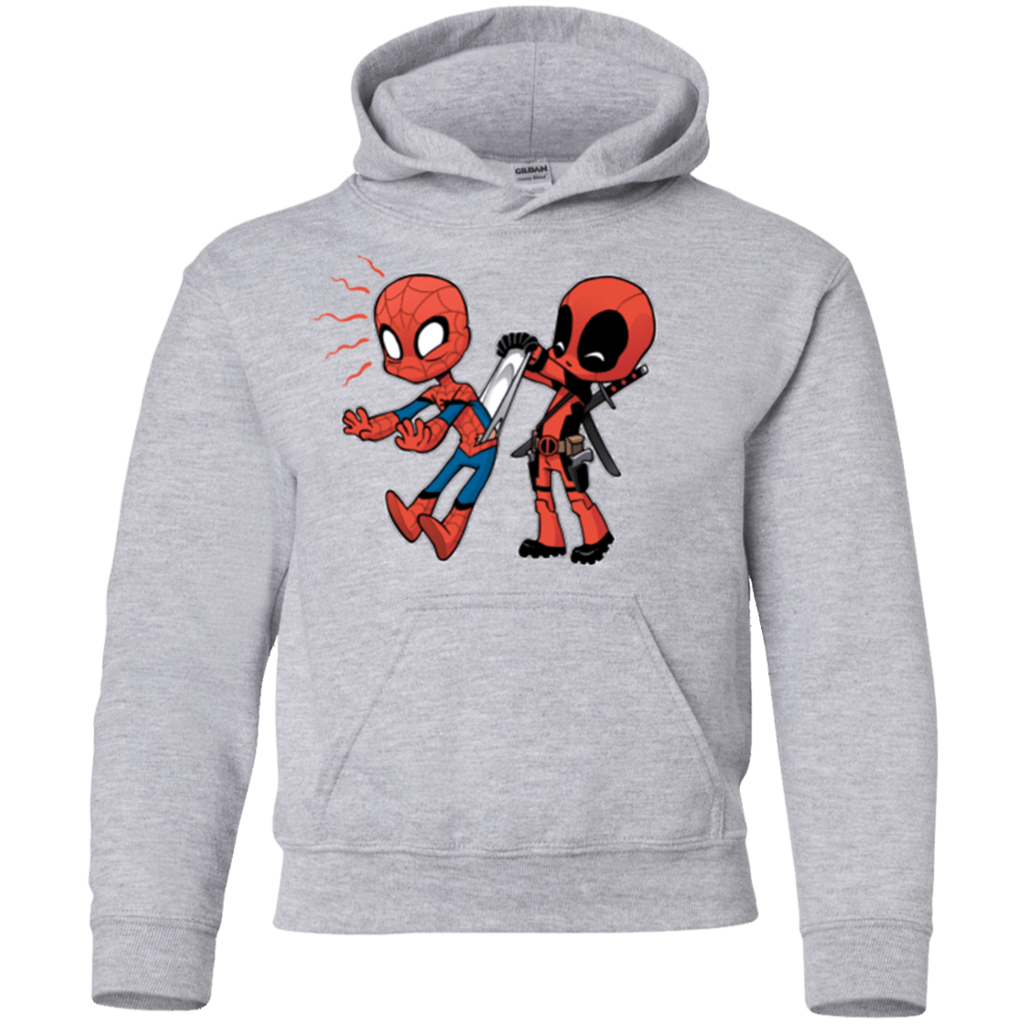 Sweatshirts Sport Grey / YS Underoos Youth Hoodie