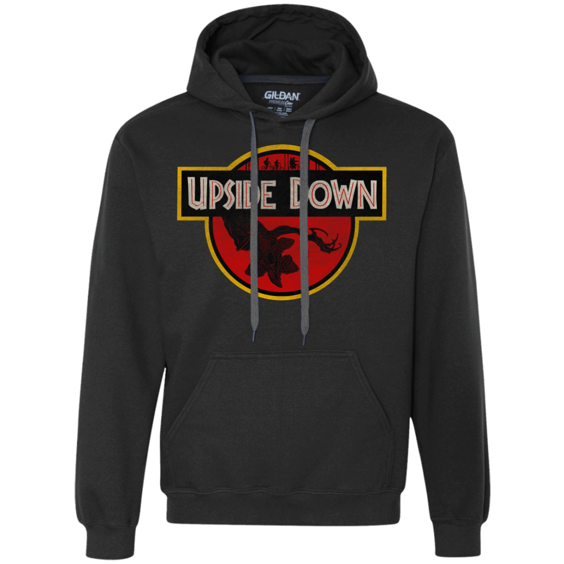 Sweatshirts Black / S Upside Down Premium Fleece Hoodie