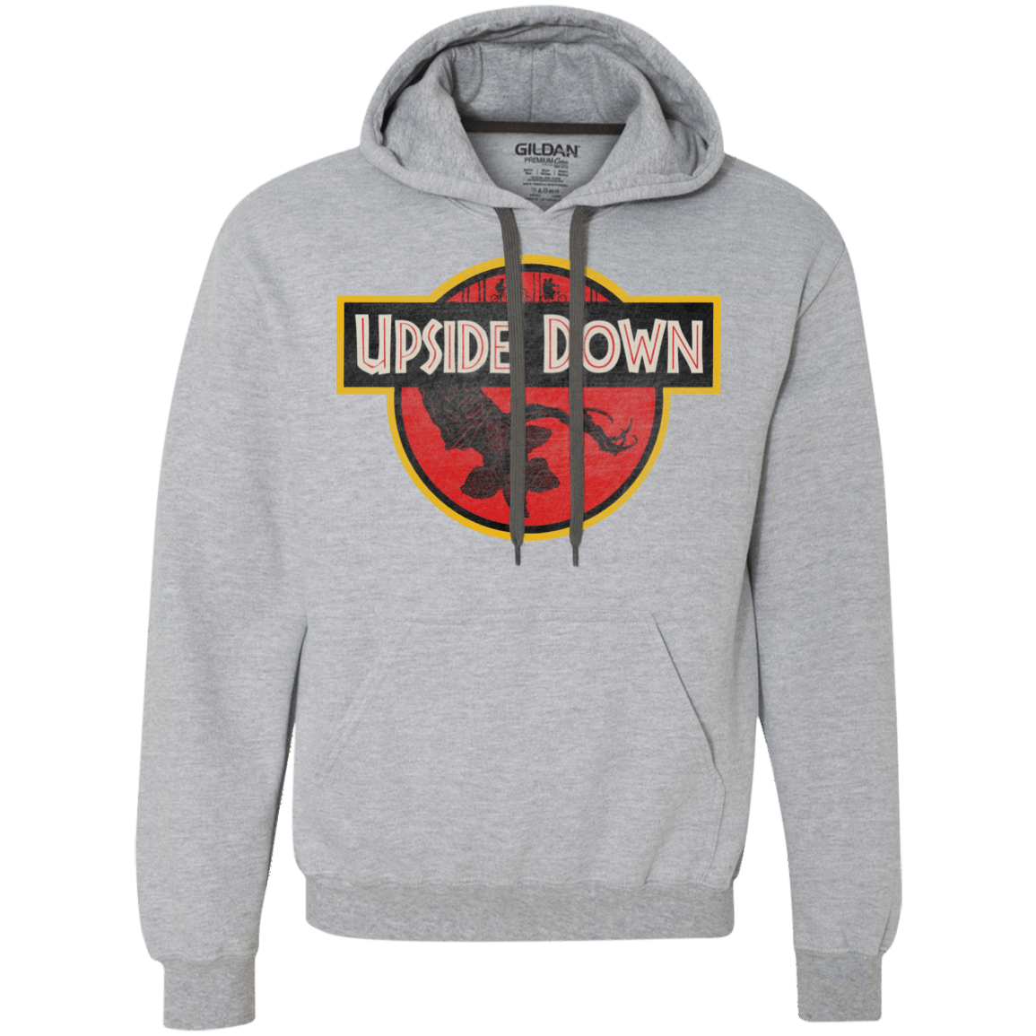 Sweatshirts Sport Grey / S Upside Down Premium Fleece Hoodie