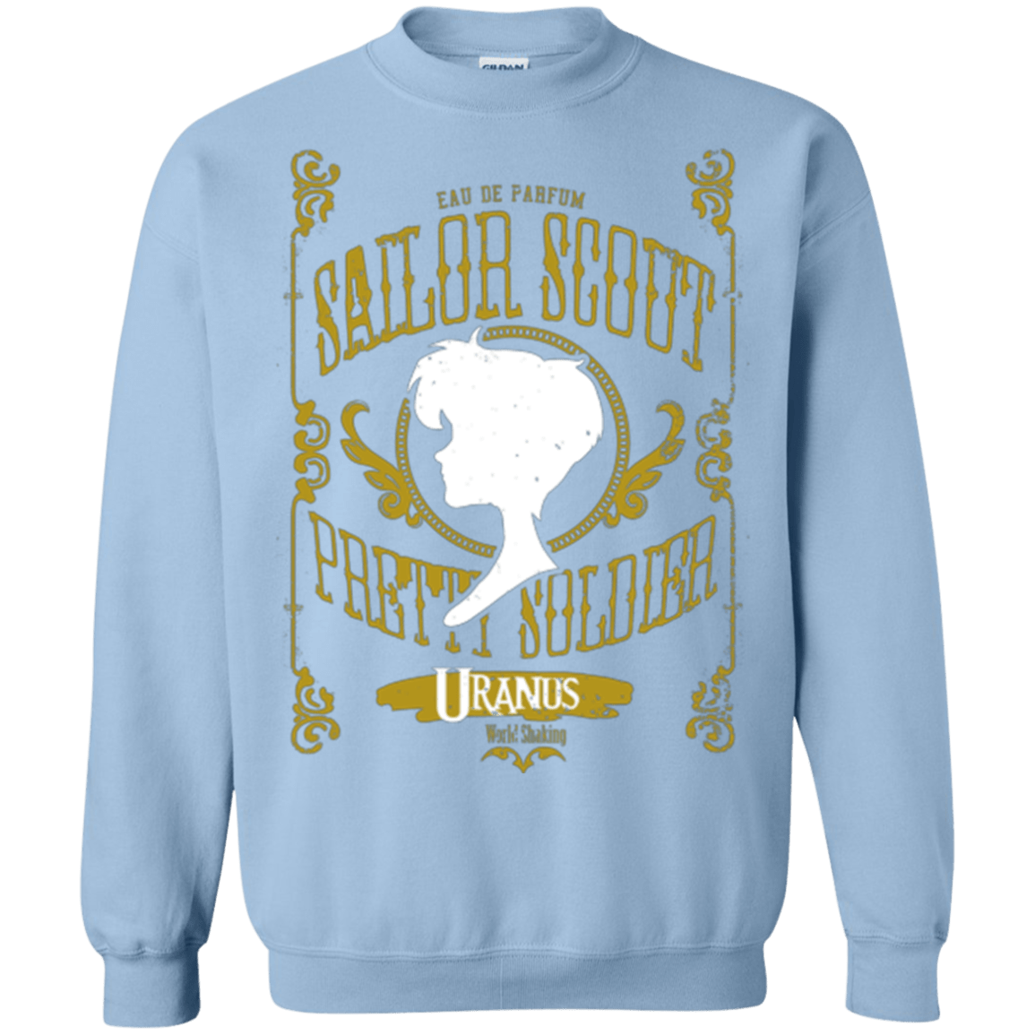 Sweatshirts Light Blue / Small Uranus Crewneck Sweatshirt
