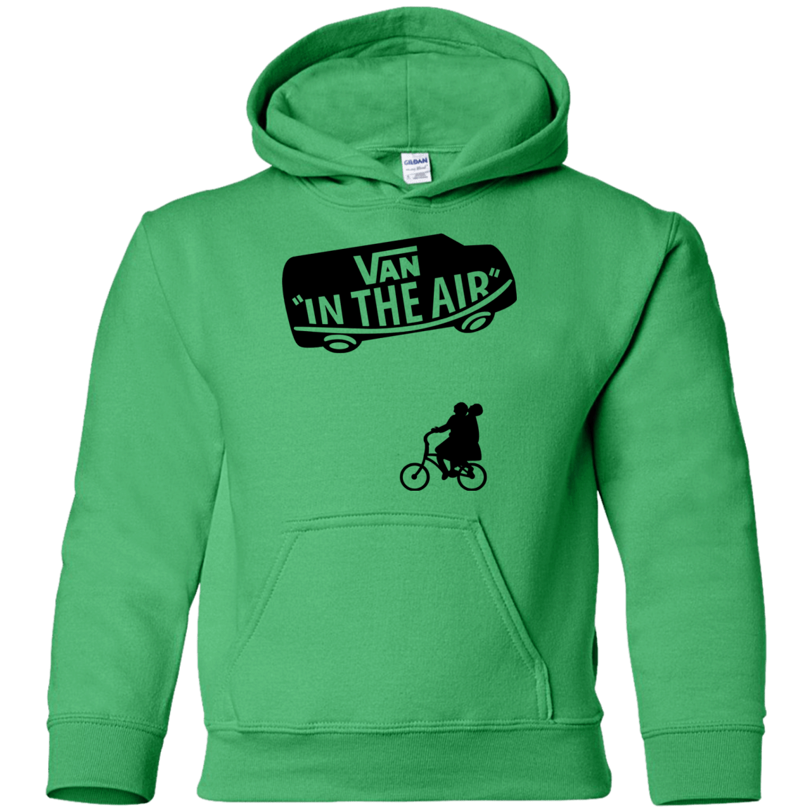 Sweatshirts Irish Green / YS Van in the Air Youth Hoodie