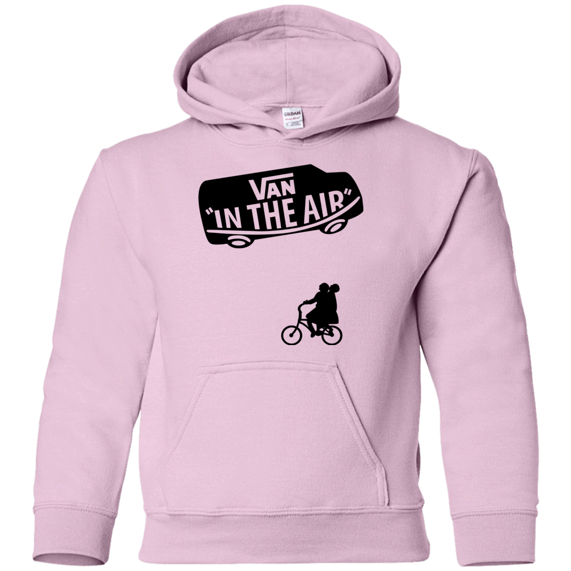 Sweatshirts Light Pink / YS Van in the Air Youth Hoodie