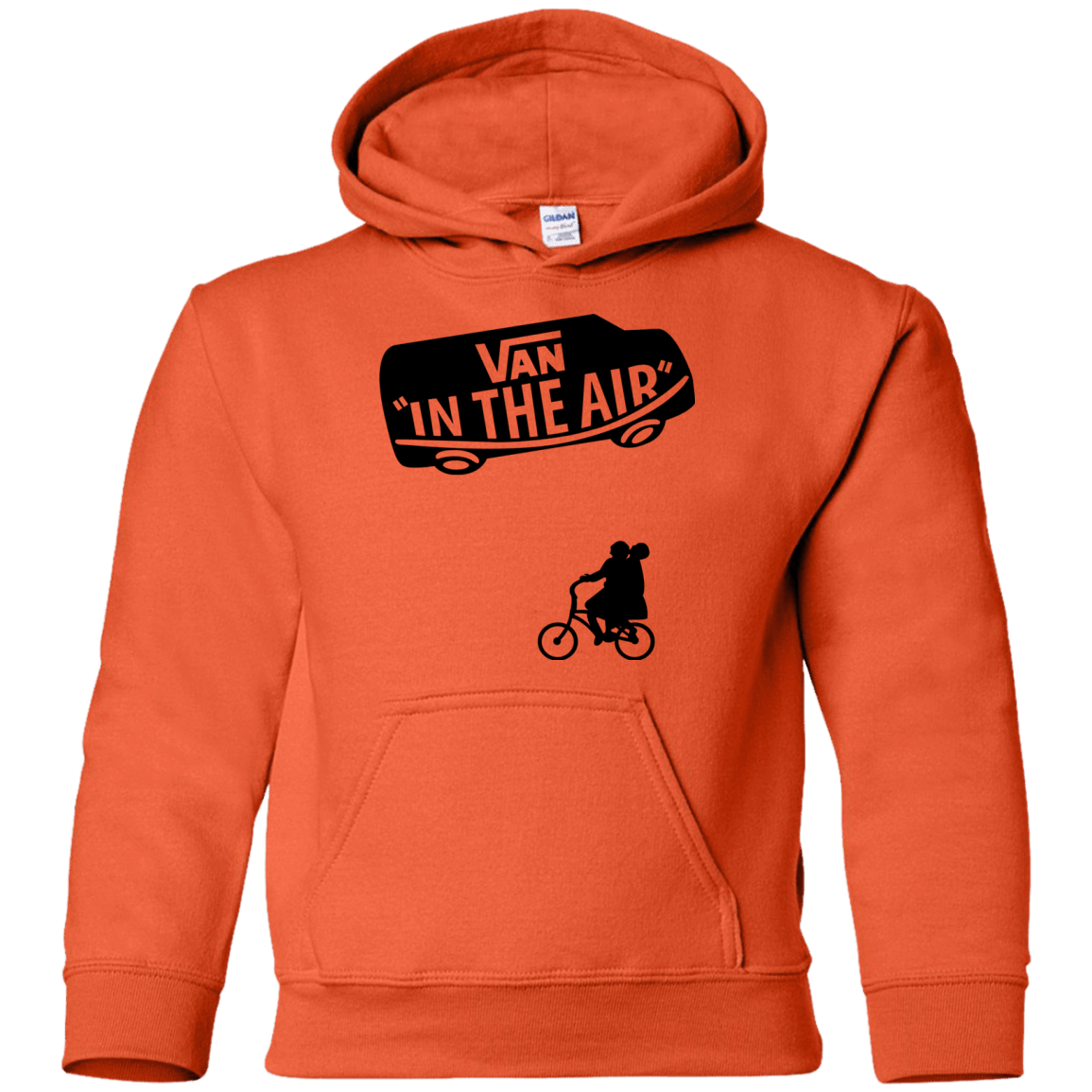 Sweatshirts Orange / YS Van in the Air Youth Hoodie