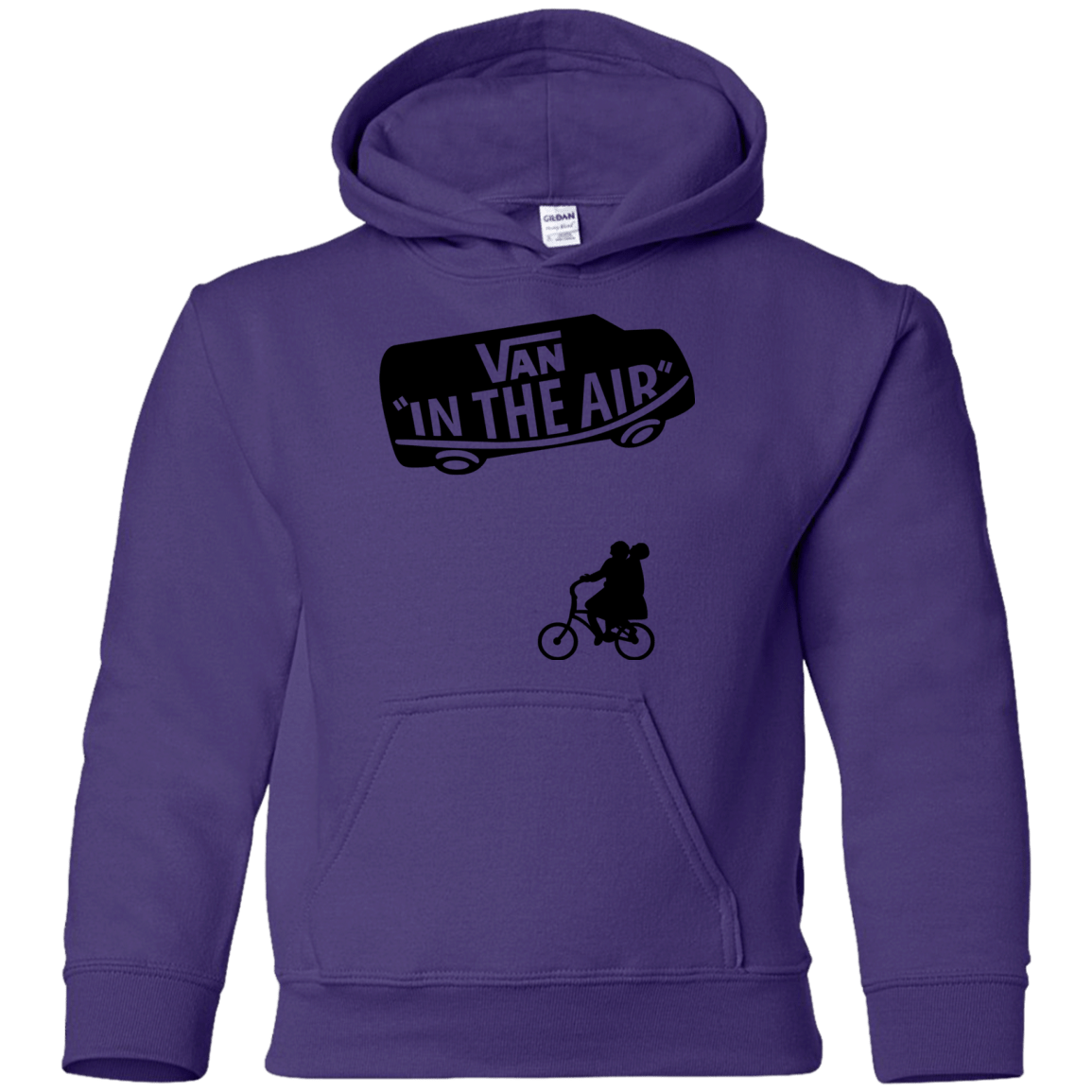 Sweatshirts Purple / YS Van in the Air Youth Hoodie