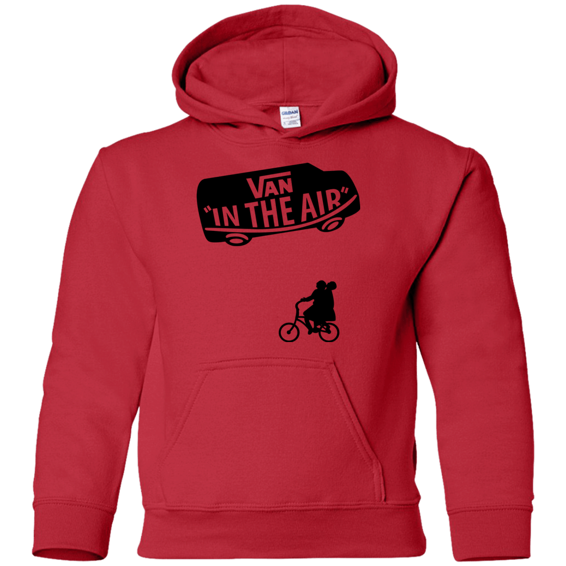 Sweatshirts Red / YS Van in the Air Youth Hoodie