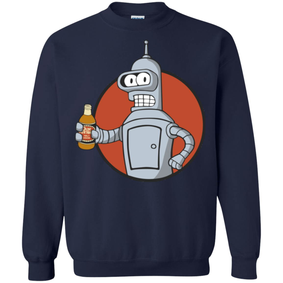 Sweatshirts Navy / Small Vault bot Crewneck Sweatshirt