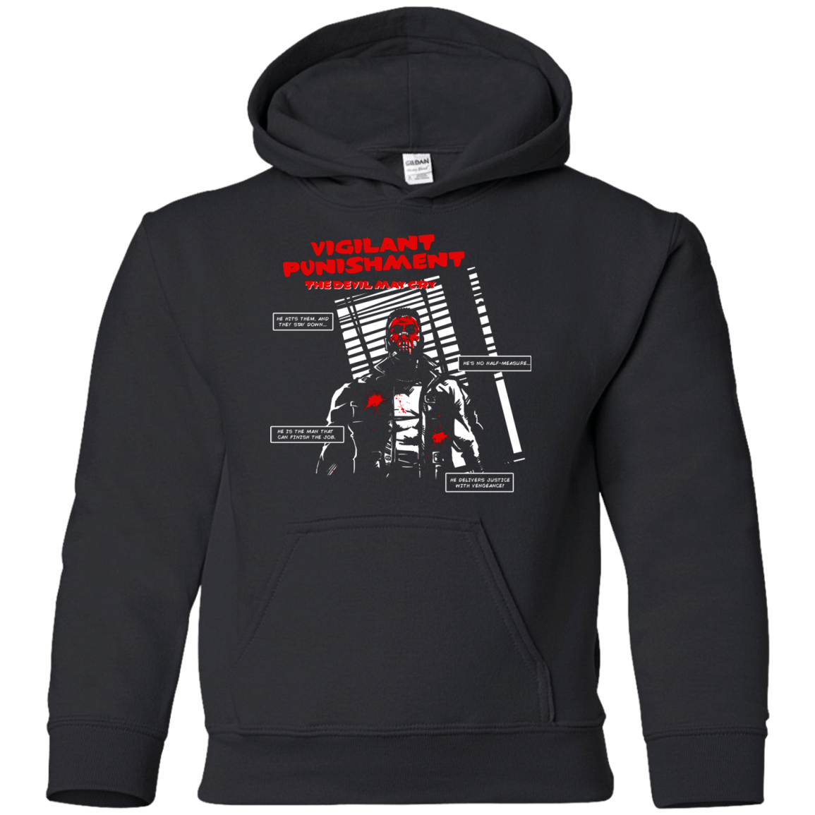 Sweatshirts Black / YS Vigilant Youth Hoodie
