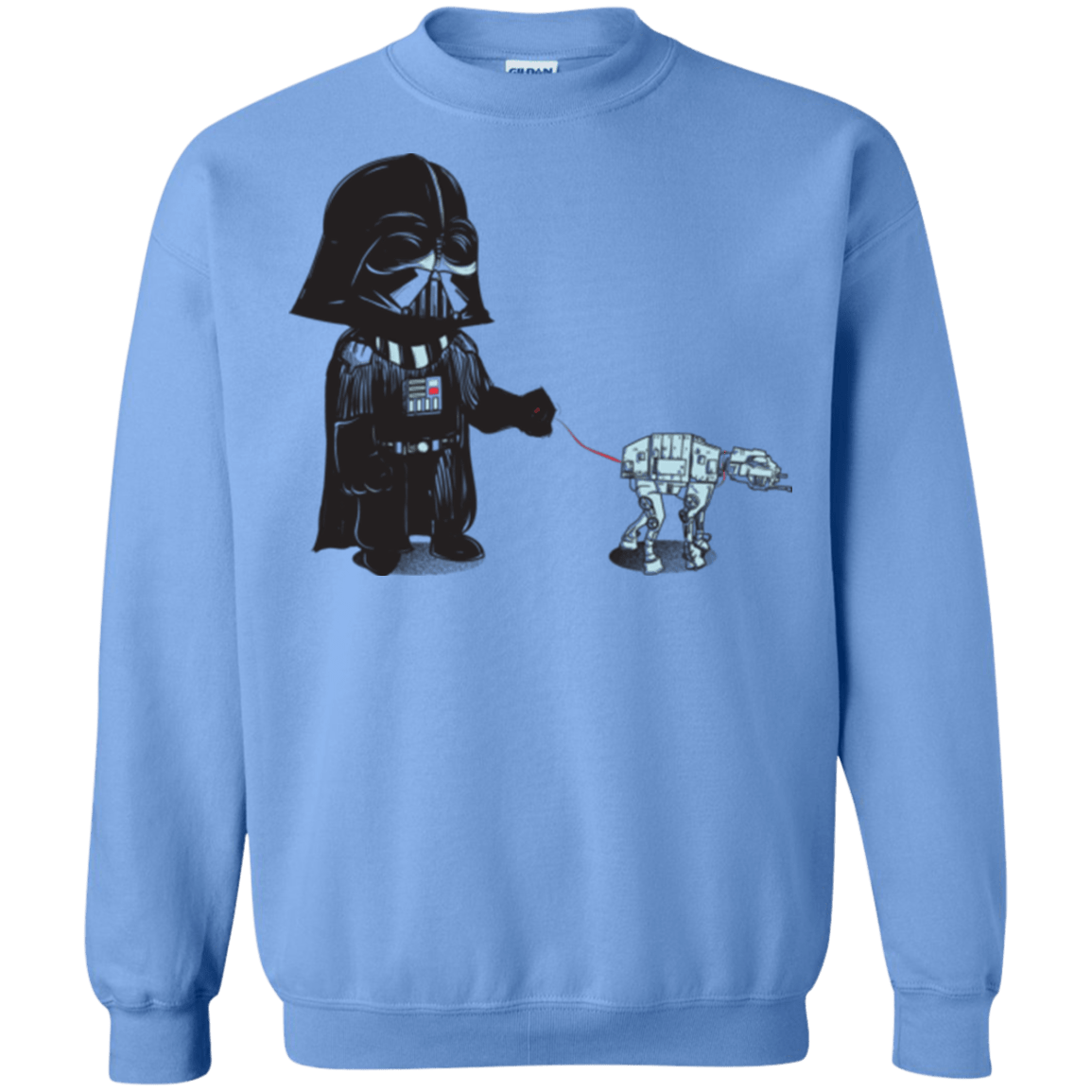 Sweatshirts Carolina Blue / Small Walking the Robot Crewneck Sweatshirt