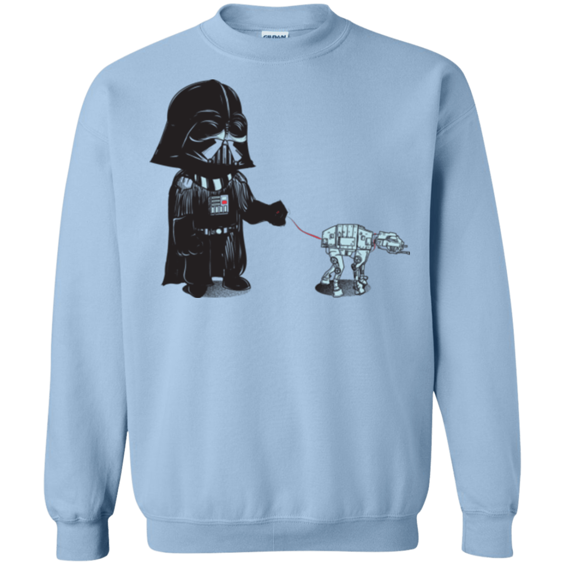 Sweatshirts Light Blue / Small Walking the Robot Crewneck Sweatshirt