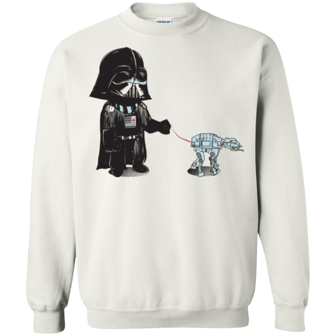 Sweatshirts White / Small Walking the Robot Crewneck Sweatshirt