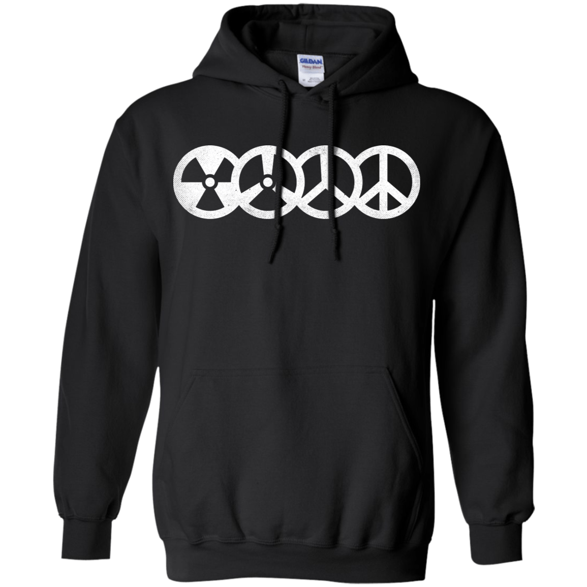 Sweatshirts Black / S War and Peace Pullover Hoodie