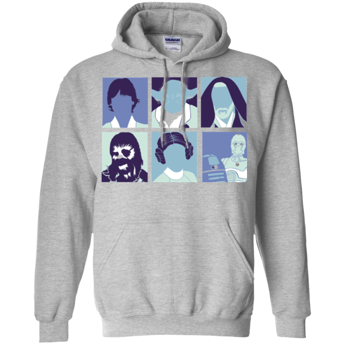 Sweatshirts Sport Grey / Small Wars pop Pullover Hoodie