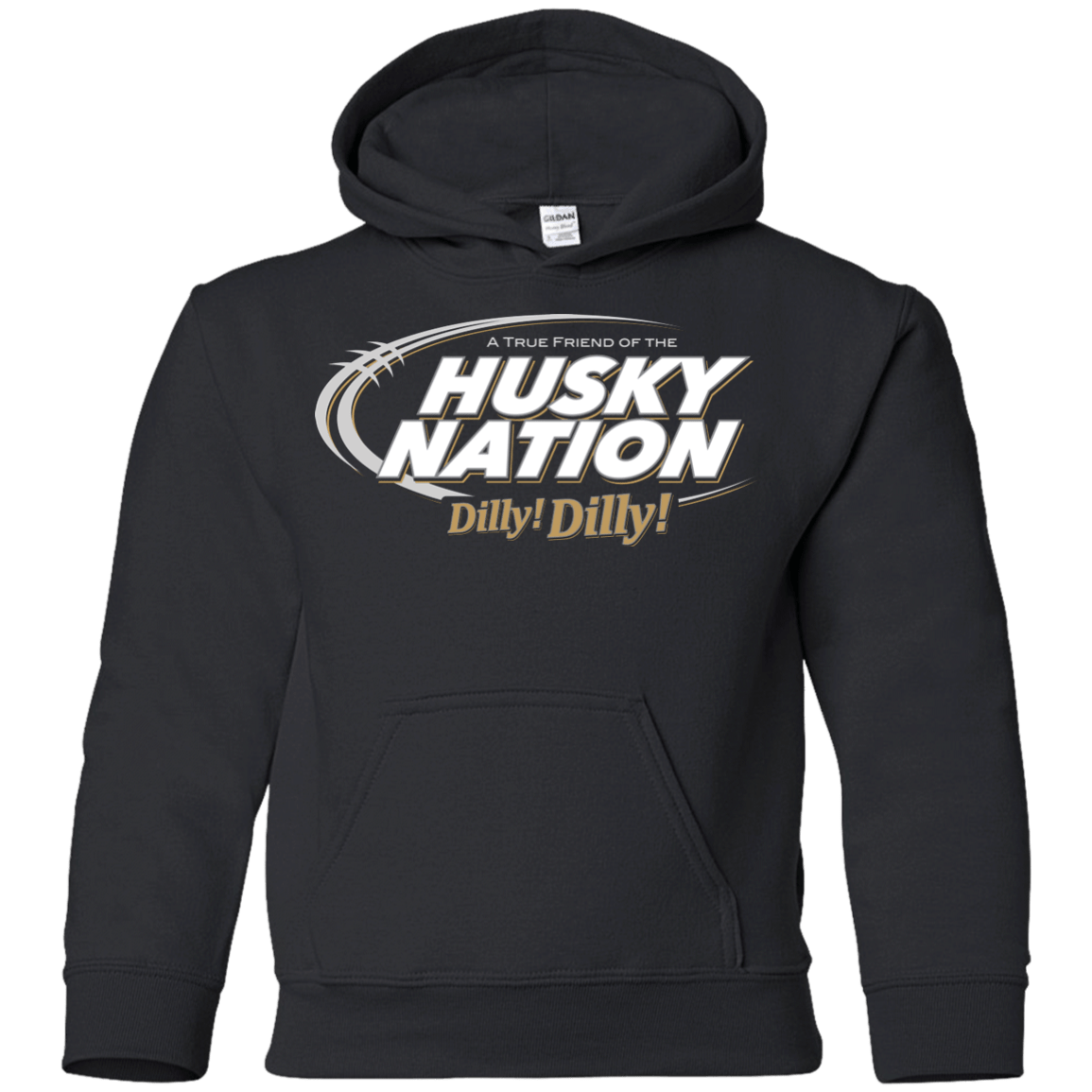 Sweatshirts Black / YS Washington Dilly Dilly Youth Hoodie