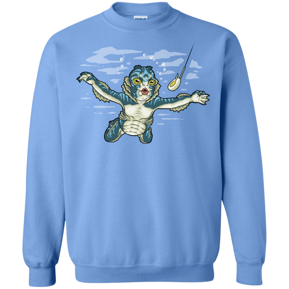 Sweatshirts Carolina Blue / S Watermind Crewneck Sweatshirt