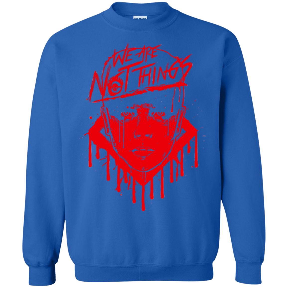 Sweatshirts Royal / Small We Are Not Things Crewneck Sweatshirt