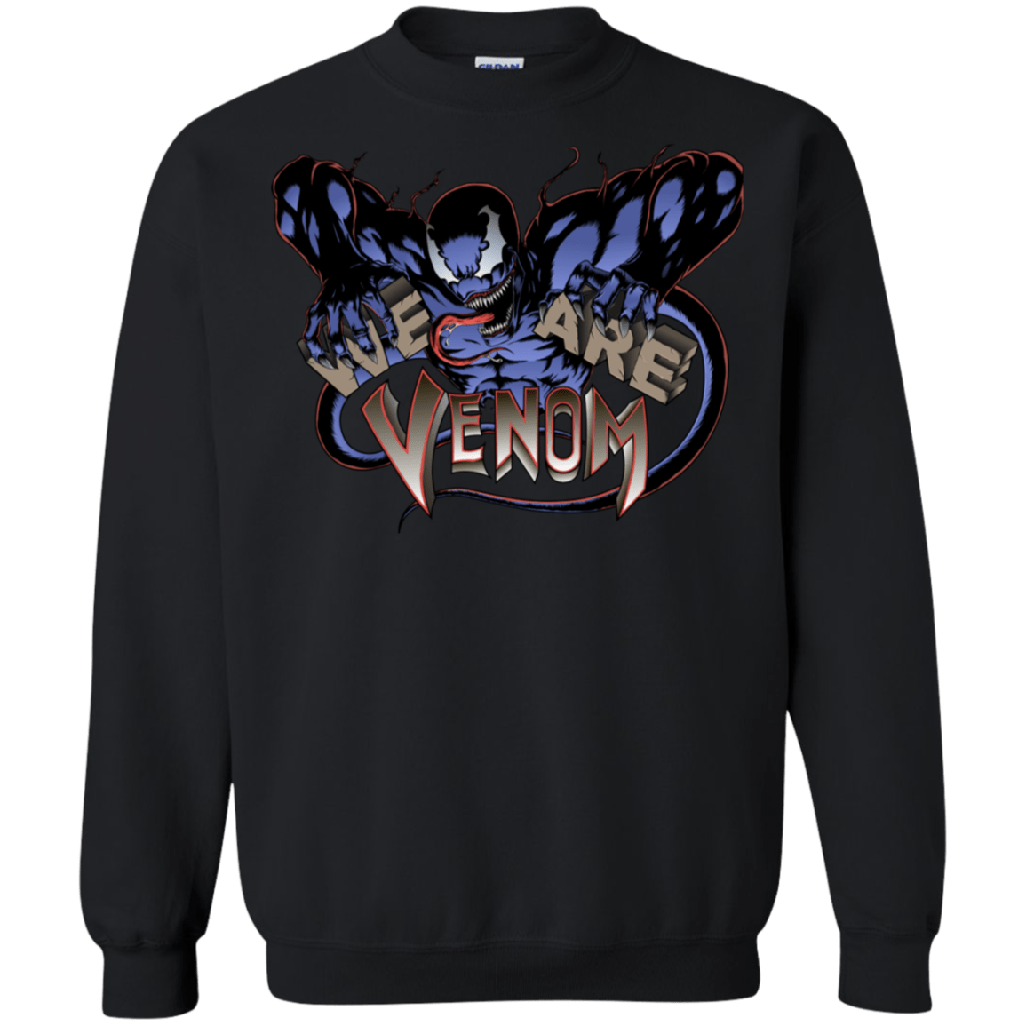 Sweatshirts Black / S We Are Venom Crewneck Sweatshirt