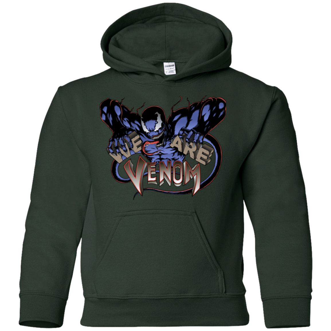 Sweatshirts Forest Green / YS We Are Venom Youth Hoodie