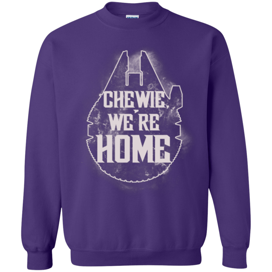 Sweatshirts Purple / Small We're Home Crewneck Sweatshirt