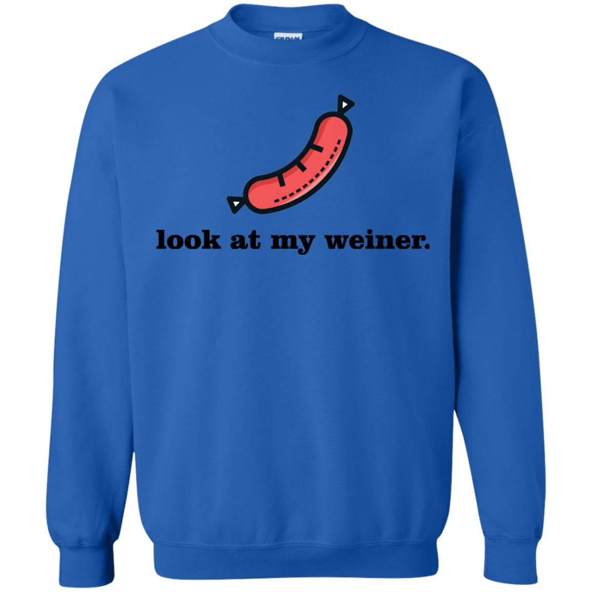 Sweatshirts Royal / Small Weiner Crewneck Sweatshirt
