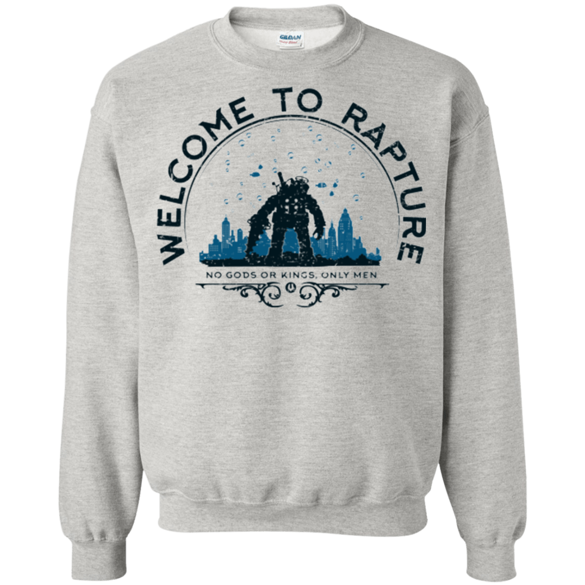 Sweatshirts Ash / Small Welcome to Rapture Crewneck Sweatshirt