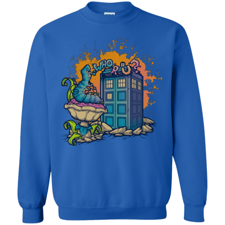 Sweatshirts Royal / Small WHO R U 2 Crewneck Sweatshirt