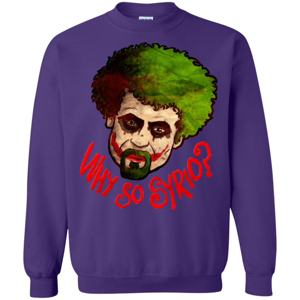Sweatshirts Purple / Small Why So Syrio Crewneck Sweatshirt
