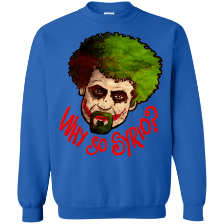 Sweatshirts Royal / Small Why So Syrio Crewneck Sweatshirt