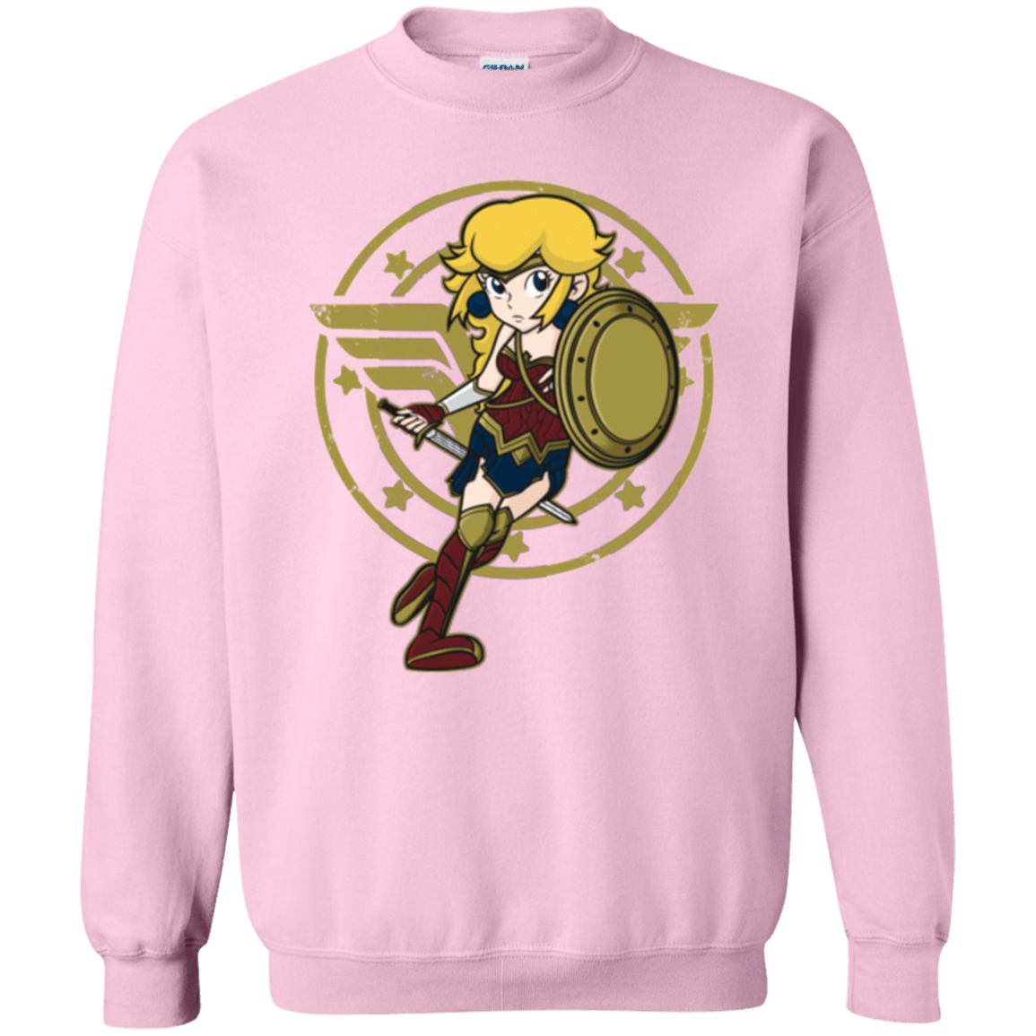 Sweatshirts Light Pink / Small Wonder Peach Crewneck Sweatshirt