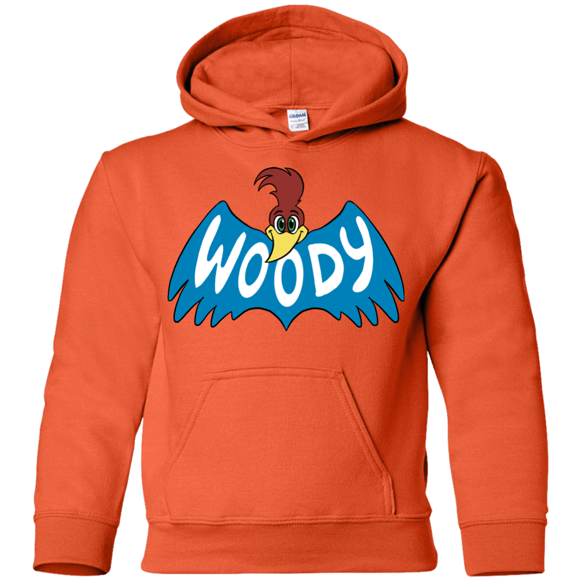 Sweatshirts Orange / YS Woodpecker Youth Hoodie