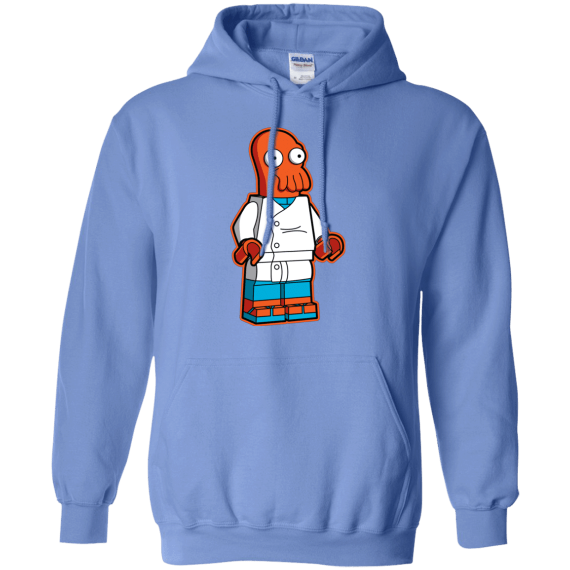 Sweatshirts Carolina Blue / Small Zoidbrick Pullover Hoodie