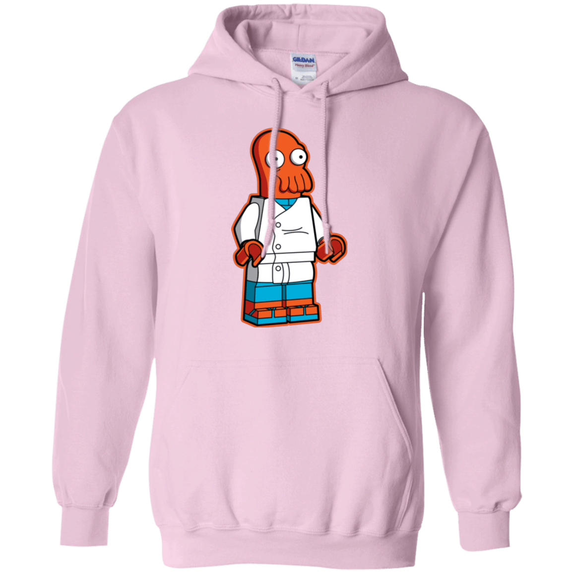 Sweatshirts Light Pink / Small Zoidbrick Pullover Hoodie