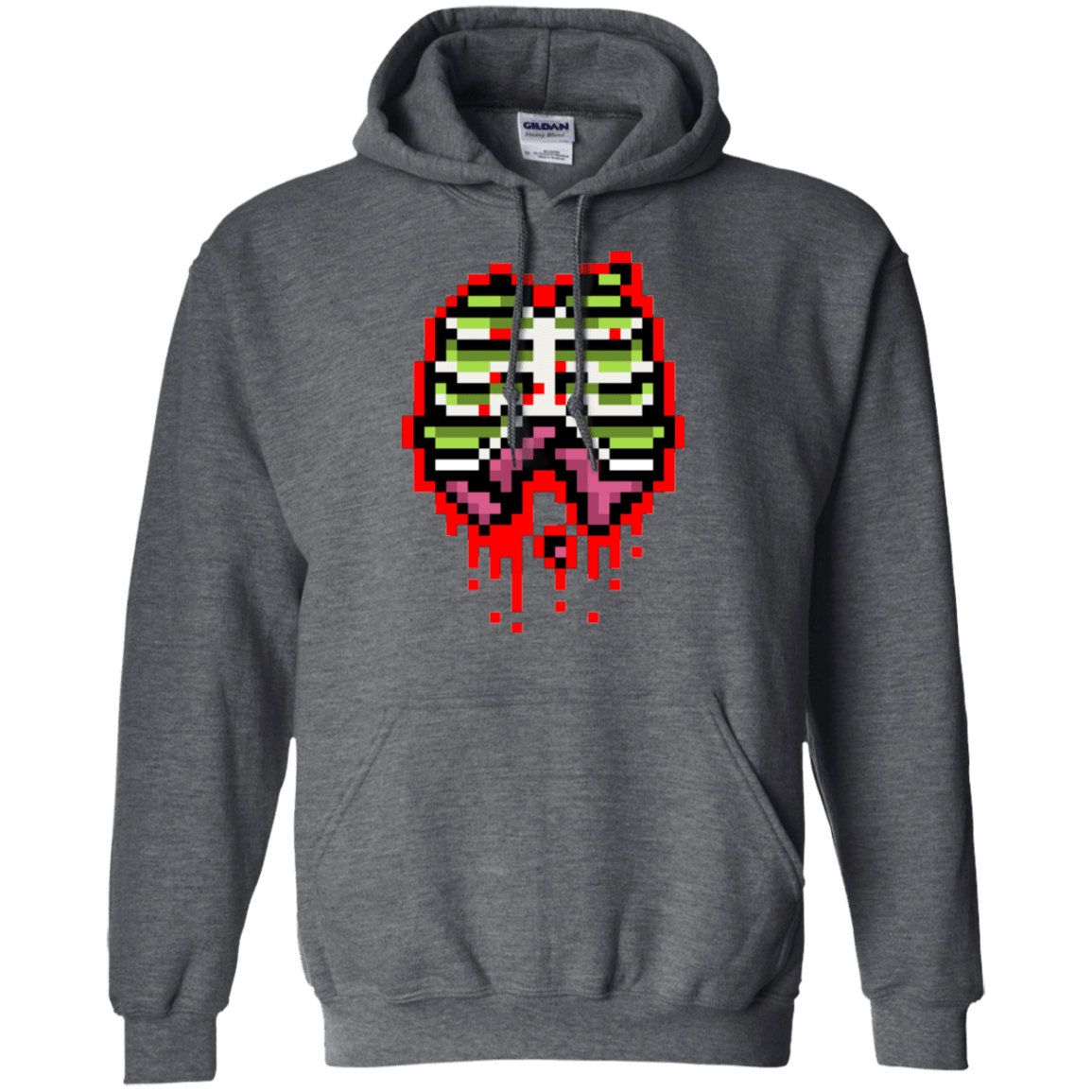Sweatshirts Dark Heather / Small Zombie Guts Pullover Hoodie
