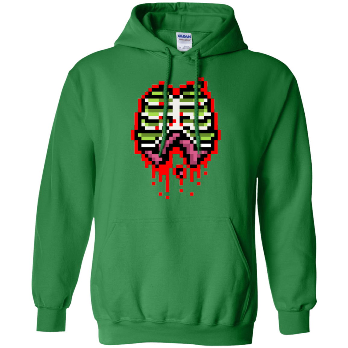 Sweatshirts Irish Green / Small Zombie Guts Pullover Hoodie