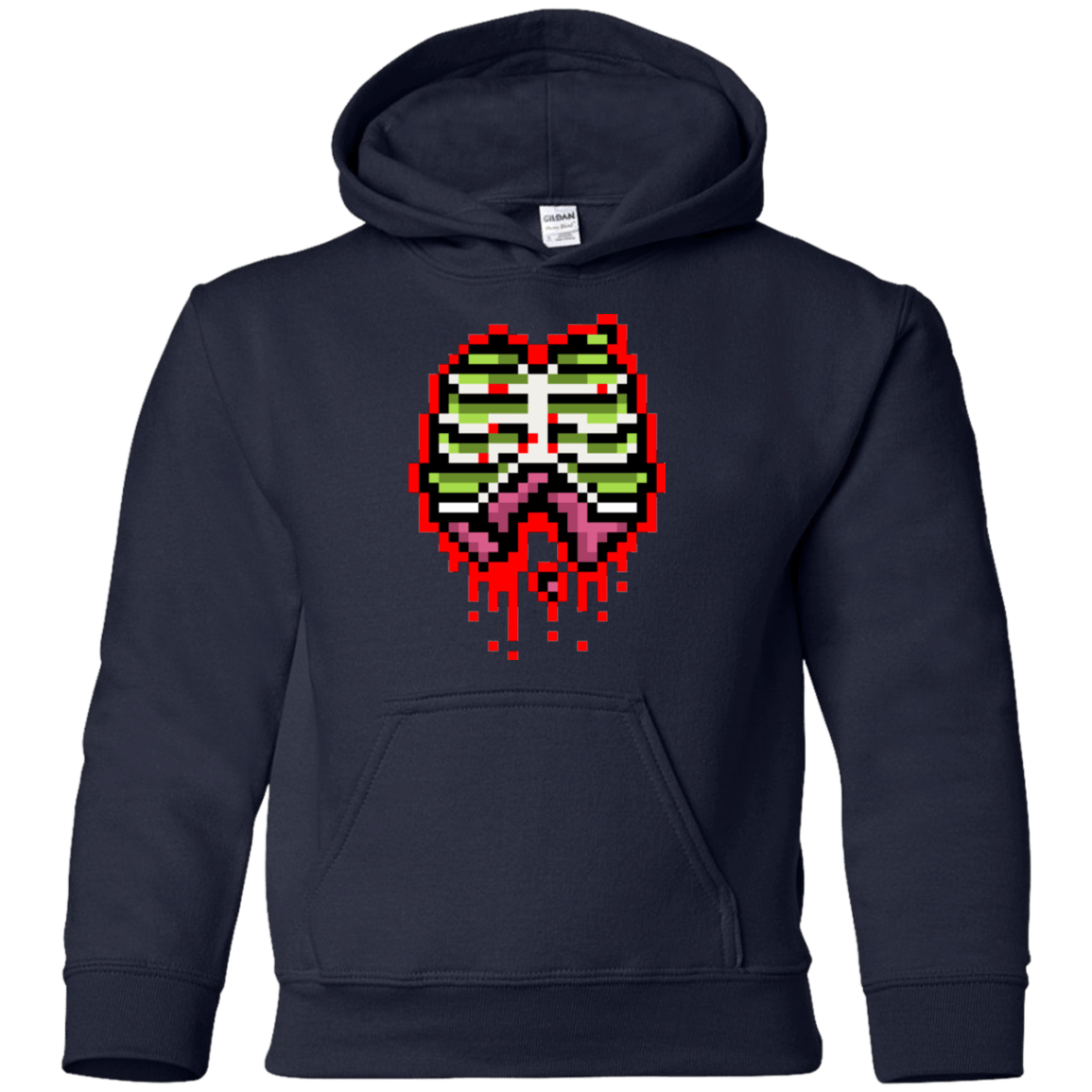 Sweatshirts Navy / YS Zombie Guts Youth Hoodie