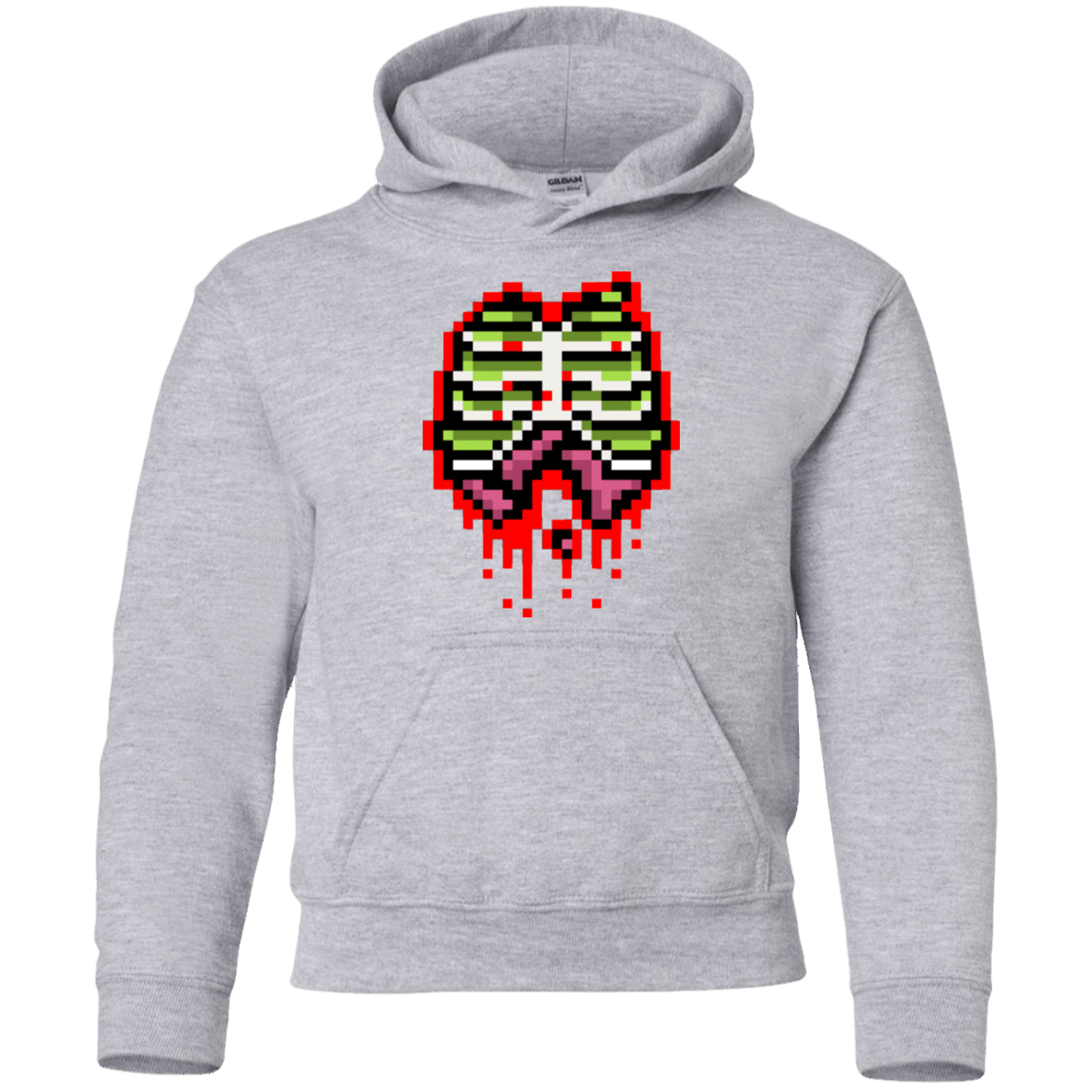 Sweatshirts Sport Grey / YS Zombie Guts Youth Hoodie