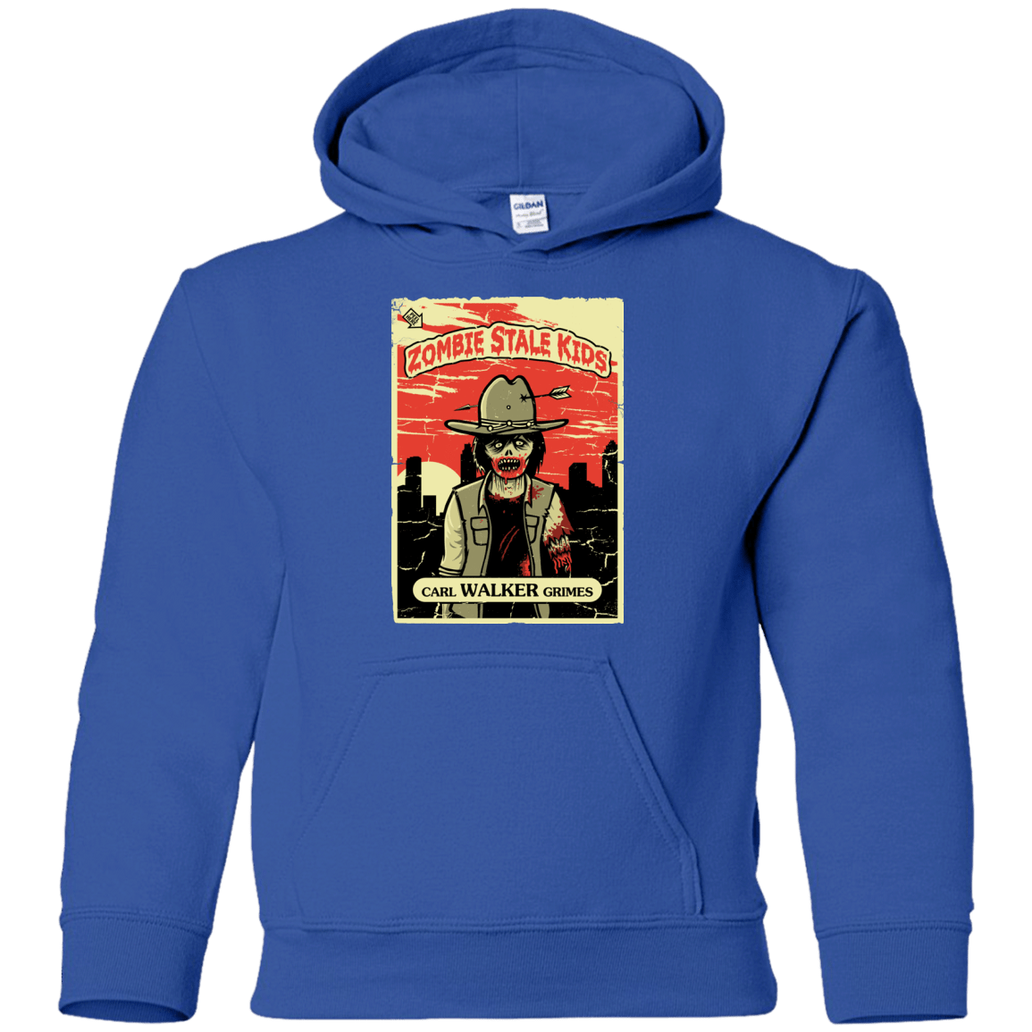 Sweatshirts Royal / YS Zombie Stale Kids Youth Hoodie